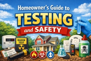 Home safety radon testing